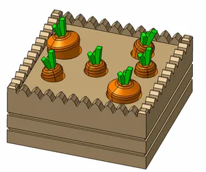 montessori toy carrots