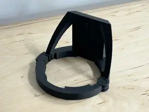 Duct Mount with printed hinge - 4in, 5in, and 6in
