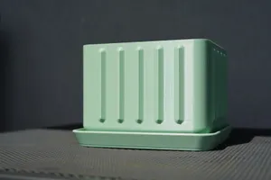 Modern big square planter