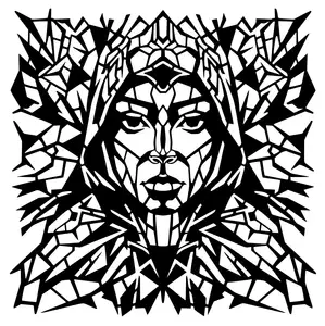 Woman face Wall Art