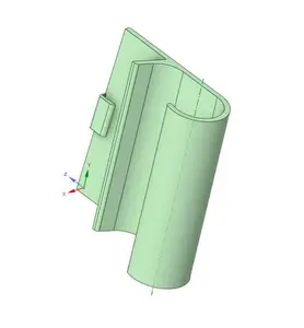 Qidi Q1pro -the handle on the door (Two options)