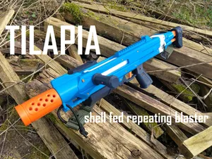 Tilapia | A Shell fed repeating foam blaster