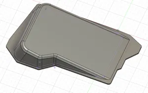 Battery cover for scooter Piaggio NRG MC3