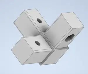 Pipe Connector for 16mm square pipes