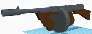 Tommy Gun (Thompson Sub-machine Gun)