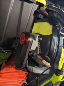Clip on Brake Light and Vario Mounts for Saddle Bag Straps