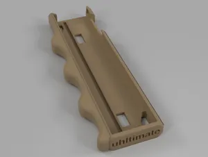 Ergonomic Handle for OTF Fidget Knife