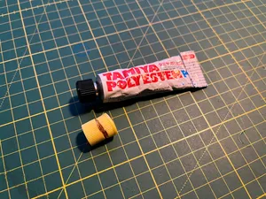 Tamiya Polyester Putty cap