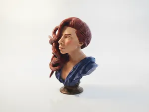 Lady Gaga Bust Celebrity Collectible 3D Printable