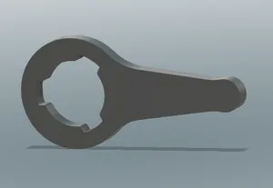 Lever for washing machine valve
