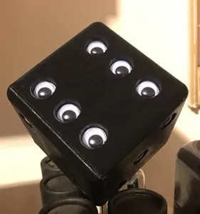 Derpy Dice(tm): The lovable dice who love to silently judge you