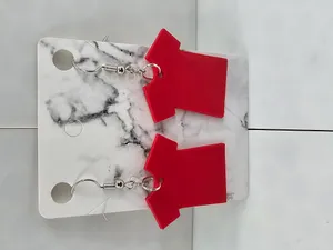 Friday Red Shirt Earring