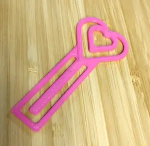 Heart shape bookmark