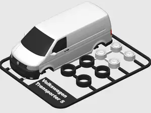 Volkswagen Transporter 5 kit card