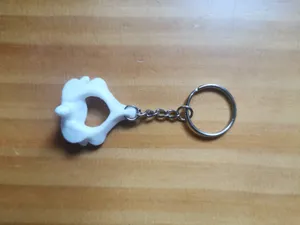 Vertebra Keychain