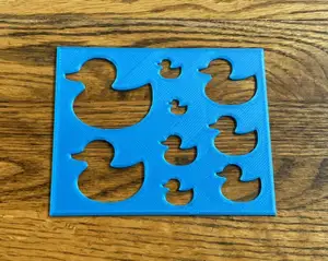 Rubber Ducks Stencil