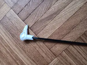 Kaz Brekker crow skull cane hairpin (Six of Crows)