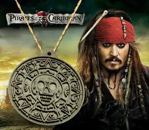AZTEC PIRATE PENDANT CIONDOLO COIN STAND
