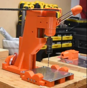 3D printed drill press Table and tube centers