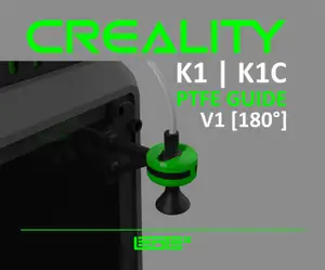 CREALITY K1 | K1C | K1SE - 180 PTFE TUBE GUIDE