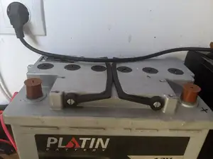 Car battery pole caps
