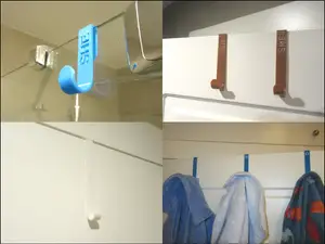 Multi purpose door hook