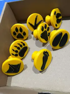 Animal Tracks Stamps – Educational Clay & Sand Set