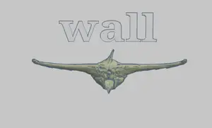 Low poly Ghost leviathan - SUBNAUTICA