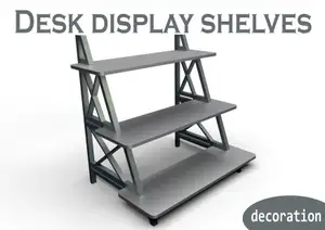 Desk organizer - display shelves