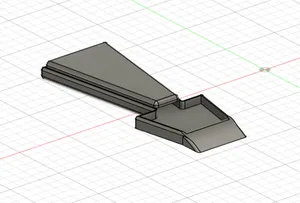 3D printer scraper with dish for purging waste