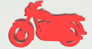 Keychain motorcycle Izh Planet 5 (Иж Планета 5 брелок)