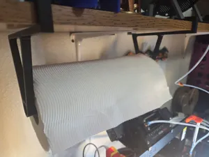 Hang Under Shelf Paper Towel Holder