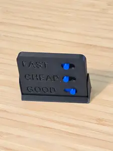Simple Stand for Good-Fast-Cheap fidget