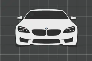Car Keychain - BMW M6 (gen. F12)