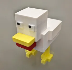 Minecraft chicken from minecraft game