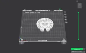 Chrome Hearts coaster