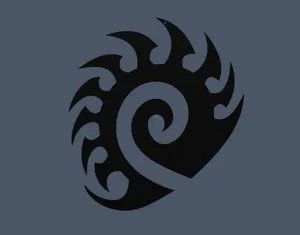 Zerg Wall Art Minimalist Starcraft 2
