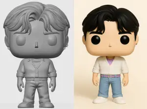 K-Pop Demon Hunters Saja Boys Jinu Funko Pop Figure
