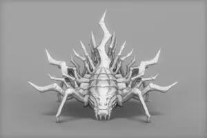 Dark Souls - Chaos bug tabletop miniature.