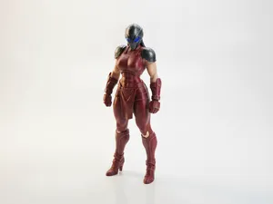 Armored Female Warrior Figurine 3D Printable