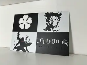 Black Clover Manga Panel Wall Art