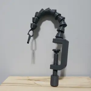 Fully Printable Soldering Third Hand Clamp