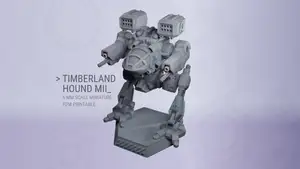 Timberland Hound II for 6 mm Scale Wargames - FDM Printable Without Supports