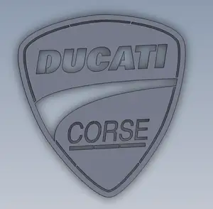 Ducati Corse Logo (lasercut)