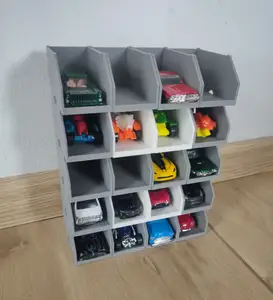 Modular Display Box for Small Model Cars - garage