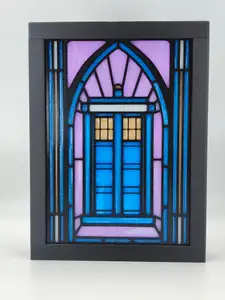 Doctor Who's TARDIS Stained Glass Light Box