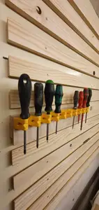 A holder for screwdrivers with 9mm and 13mm diameter