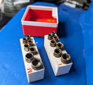 Gridfinity Drop-in screwdriver socket bit holder