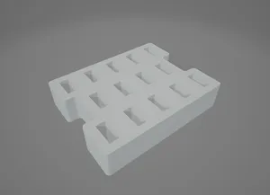 Box for Miniature Paint Handles (Remix)