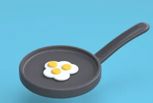 Fried Eggs for breakfast